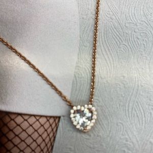 Pandora Rose Gold Heart Necklace